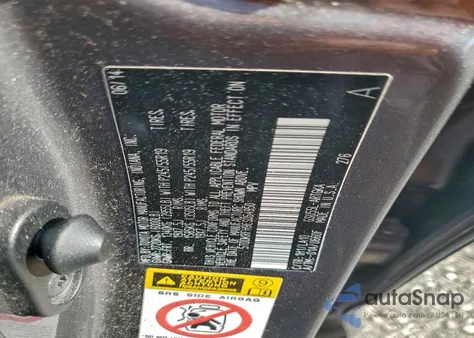 2014 Toyota Highlander Limited из США, поврежденный, VIN 5TDDKRFH9ES054950